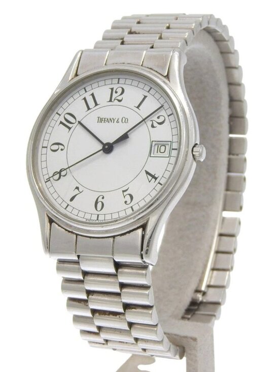 TIFFANY&Co. Classic Watches WhiteDial Stainless Steel Quartz Analog displa... main image 5